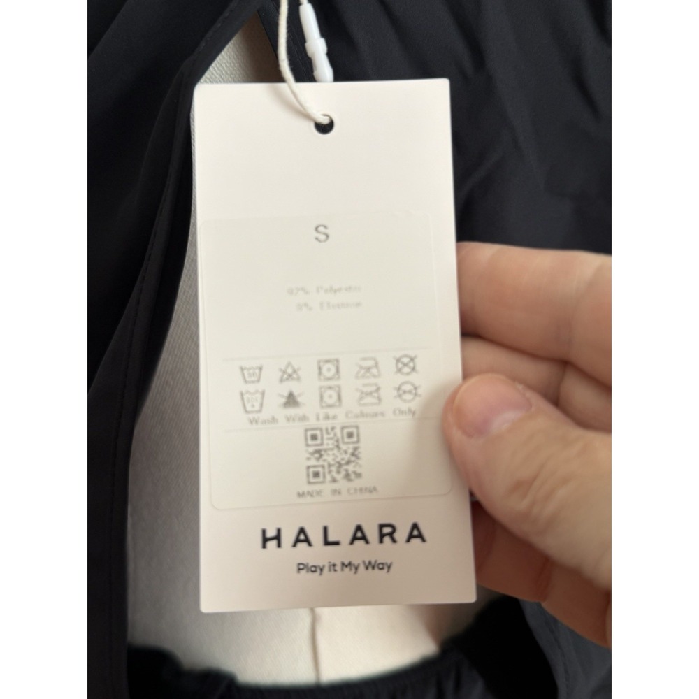 Halara Black Backless Twisted Cool Touch Activ Dr… - image 5